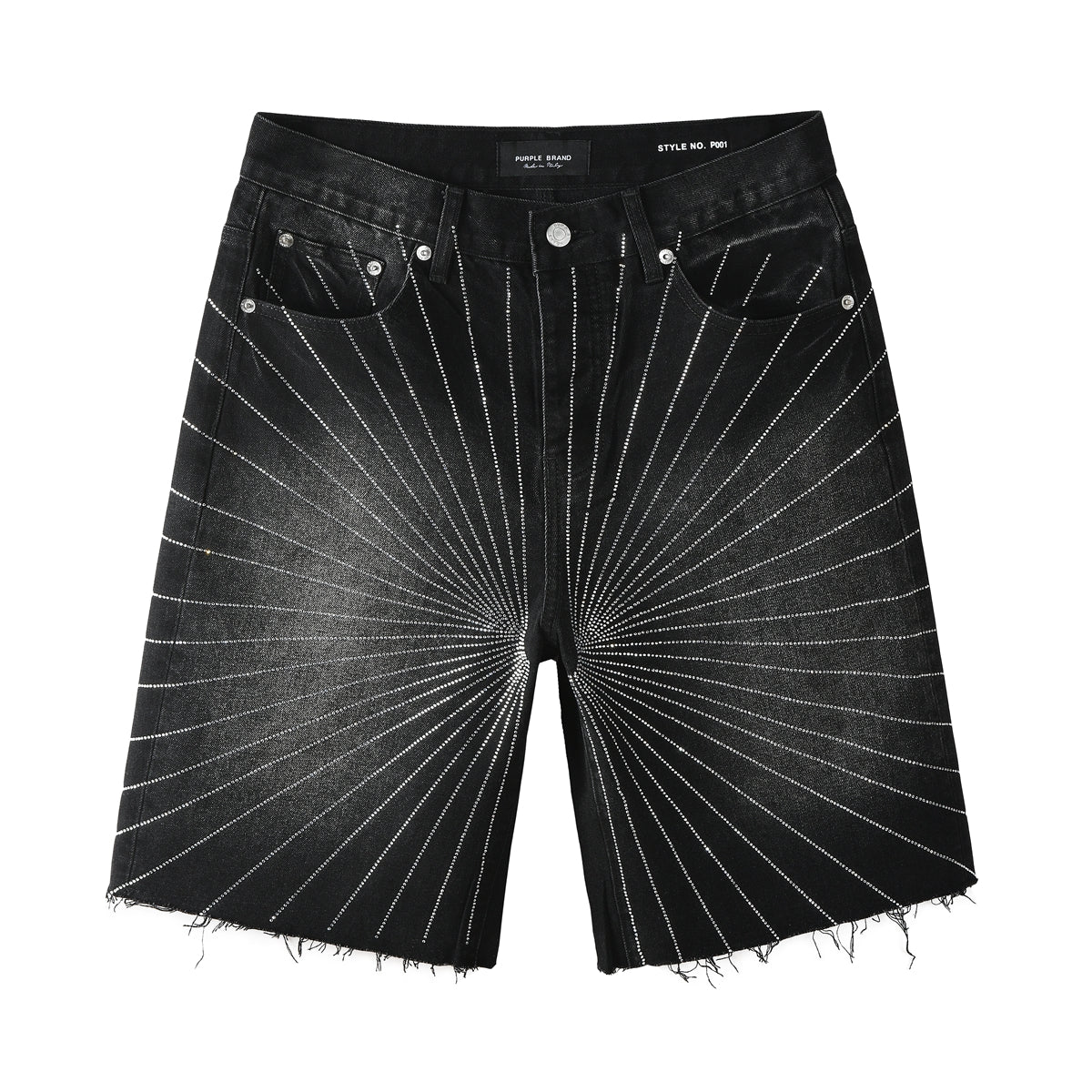 PURPLE Shorts Crystals 5104
