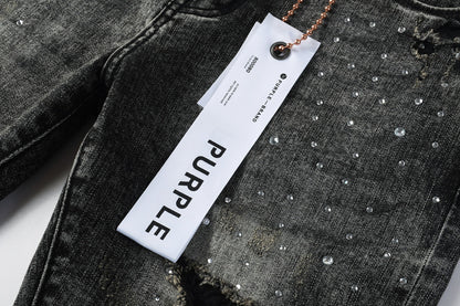PURPLE Shorts Crystals 5112