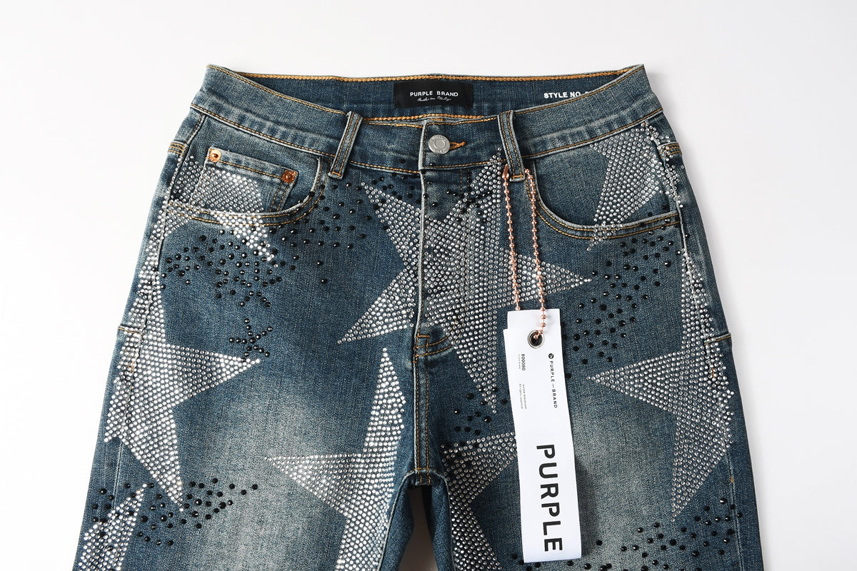 PURPLE Shorts Crystals 5116