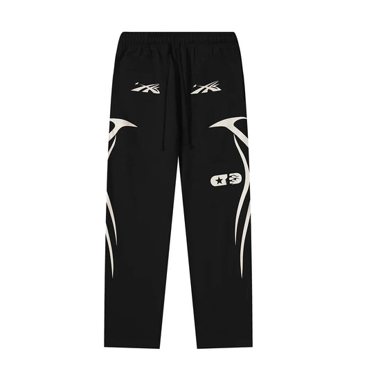 Hellstar Sports Sweatpants Black White